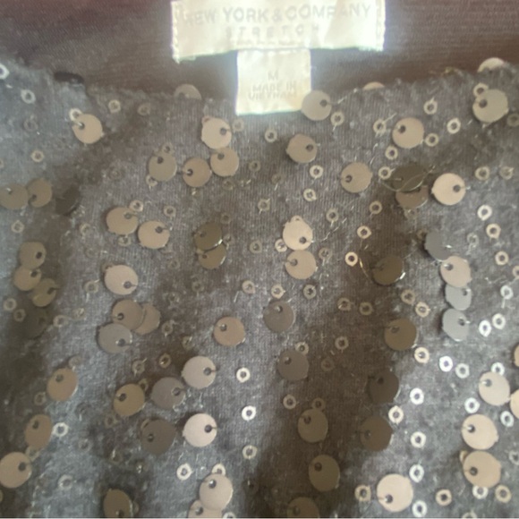 New York & company black sequins dress - Picture 2 of 6